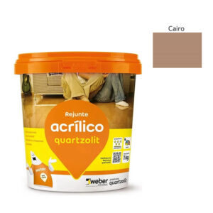 Rejunte Acrílico Quartzolit Cairo 1Kg