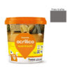 Rejunte Acrílico Quartzolit Preto Grafite 1Kg