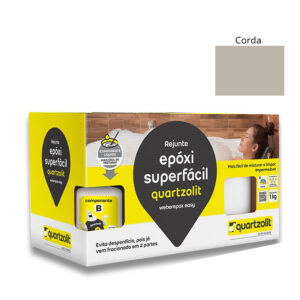 Rejunte Epóxi Corda Quartzolit Super Fácil 1Kg