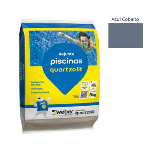Rejunte Piscina Quartzolit Azul Cobalto 5kg