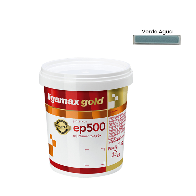 Juntaplus Ep500 ligamax Verde Água 1kg