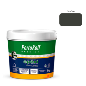 Rejunte porcelanato Grafite Portokoll 1kg